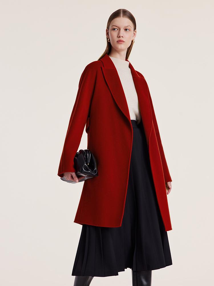 Tencel Wool Double-Faced Coat GOELIA