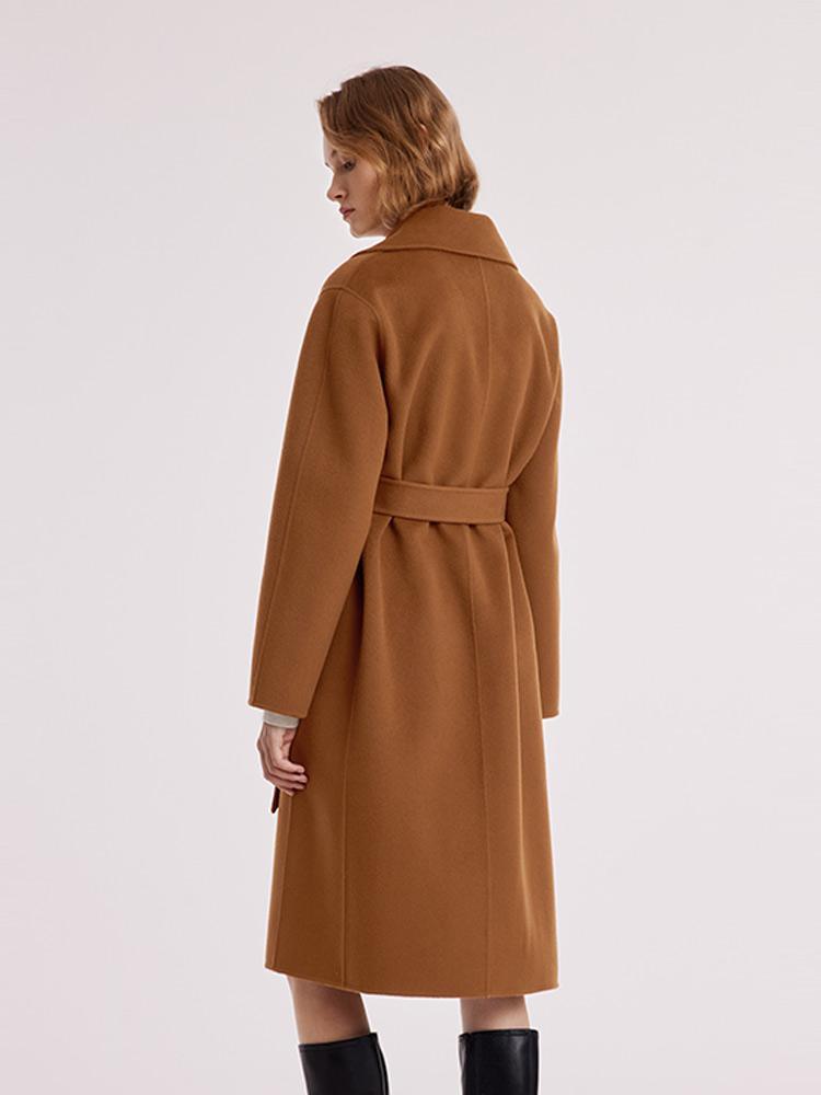 Wool And Cashmere Double-Faced Coat GOELIA