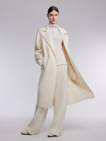 [Preview] Cashmere Wool Blend Double-Faced Women Overcoat GOELIA