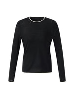 Pure Wool Women Long Sleeve Top GOELIA