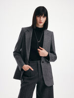 [Preview] Washable Wool Women H-Line Blazer GOELIA