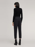 100% Cashmere Women Carrot Fit Pants GOELIA