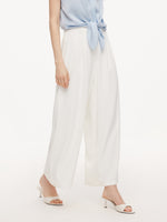 Four-Way Stretch Relaxed Ankle Length Women Pants GOELIA