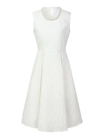 Jacquard Sleeveless Women Mini Dress GOELIA