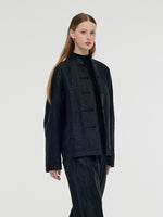 18 Momme Xiang Yun Silk Quilted Unisex Jacket GOELIA