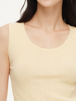 Cotton Mulberry Silk Blend Women Tank Top GOELIA