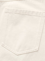 100% Cotton Denim Adjustable Waist Women Slit Skirt GOELIA