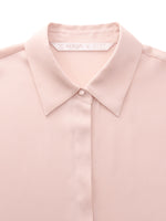 [Preview] 22MM Mulberry Silk Women Shirt With Silk Scarf GOELIA