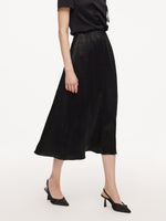 [Preview] 100% Acetate Women A-Line Skirt GOELIA