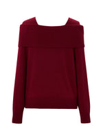 [Preview] Wool Bow Neck Women Sweater GOELIA
