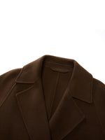 Cashmere Wool Double-Faced Women Wrap Overcoat GOELIA
