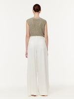 Denim Women Wide Leg Jeans With Belt GOELIA