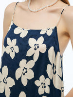 Floral Print Reversible Women Strap Maxi Dress GOELIA