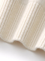 100% Wool Jacquard Women Sweater GOELIA