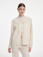 [Preview] Cashmere Wool Double-Faced Women Cropped Coat GOELIA