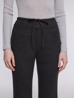 [Preview] Drawstring Waist Stretch Women Flared Pants GOELIA