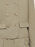 Stretch Double-Breasted Women Jacket GOELIA