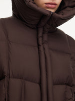 Lightweight Water-repellent Hooded Goose Down Jacket GOELIA
