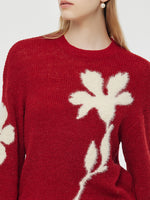 Mohair Wool Blend Women Sweater GOELIA