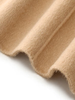 Alpaca Wool Double-Faced Slim-Fit Women Overcoat GOELIA