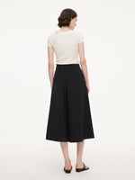 A-Line Elastic Back Waist Women Culottes GOELIA