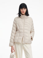[Preview] Stand Collar Lightweight Women Goose Down Jacket GOELIA