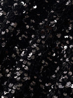 Velvet Sequins Women Mini Vest Dress GOELIA