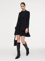 Knit Blazer And Sleeveless Mini Dress Two-Piece Set GOELIA