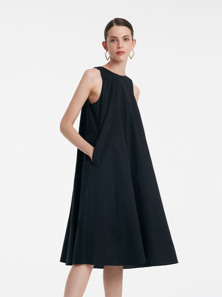GOELIA Loose A-Line Vest Dress GOELIA