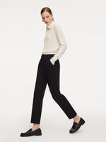 Stretch Slim Fit Women Ankle-Length Pants GOELIA