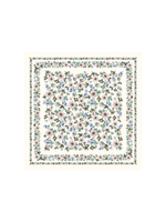 100% Mulberry Silk Floral Print Women Scarf GOELIA