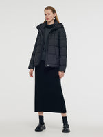 Tencel Stretch Knitted Women Midi Skirt GOELIA