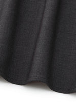 Lyocell Blend Boat Neck Women Mock Layered Maxi Dress With Belt GOELIA