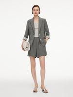 [Preview] Triacetate Blend Women A-Line Shorts GOELIA