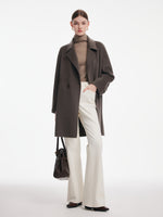 [Preview] Luxurious 100% Baby Cashmere Double-Faced Women Coat GOELIA