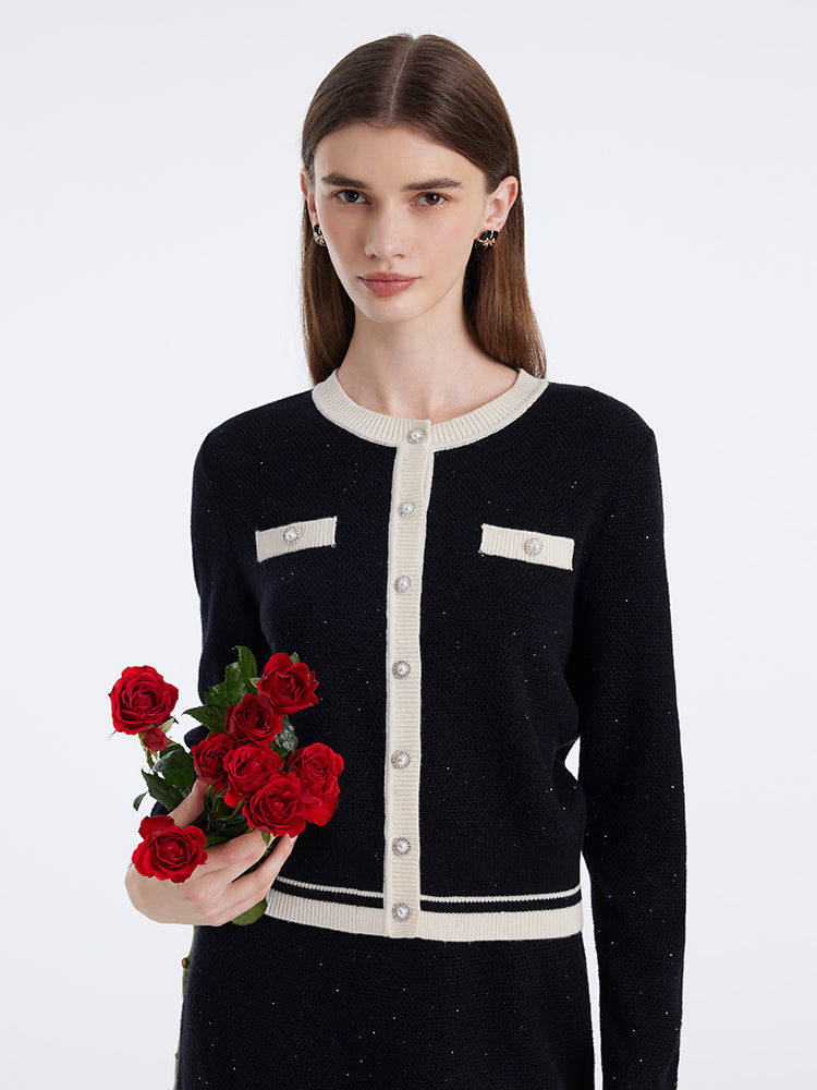 Buy Trendyol Pocket Knit Cardigan & Skirt Set Online | ZALORA Malaysia