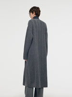 Machine Washable Wool Women Long Cardigan GOELIA