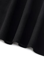 Ruffle Round Neck Women Smocked Maxi Dress GOELIA