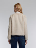 [Preview] Eco-friendly Faux Fur Textured Women Coat GOELIA