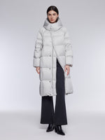 [Preview] Hooded Goose Down Unisex Overcoat GOELIA