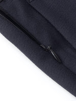 Worsted Wool Blend Straight Wide Leg Women Pants GOELIA