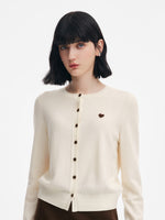 [Preview] Lyocell Wool Blend Cardigan And Skirt Two-Piece Set GOELIA