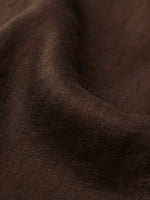100% Linen Loose Fit H-Line Unisex Shop Coat GOELIA