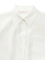 Tencel Blend Mock Layered Women Shirt GOELIA