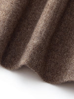 100% Washable Wool A-Line Women Skirt GOELIA