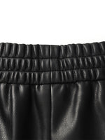 PU Leather Women Shorts GOELIA