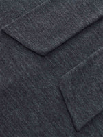 Wool Blend Mock-Layered Women Knit Top GOELIA