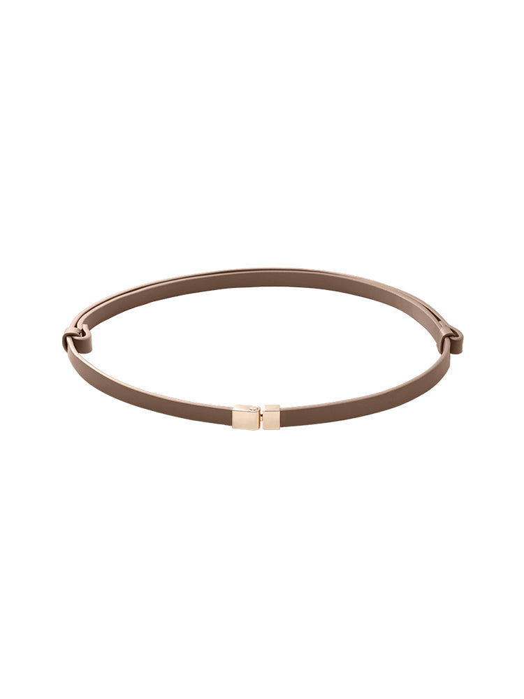 Chic Thin Leather Belt GOELIA