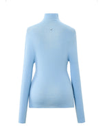 [Preview] 100% Wool Turtleneck Women Seamless Knit Top GOELIA
