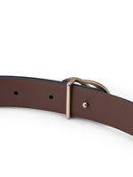 GO Letter Women Leather Belt Size Medium GOELIA